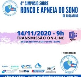 4º Simpósio sobre Ronco e Apneia do Sono de Araçatuba
